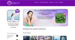 Desktop Screenshot of premiumbinauralbeats.com